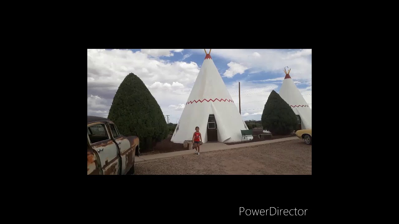 Wigwam Motel Holbrook Arizona || Our  Tipi hotel experience ||