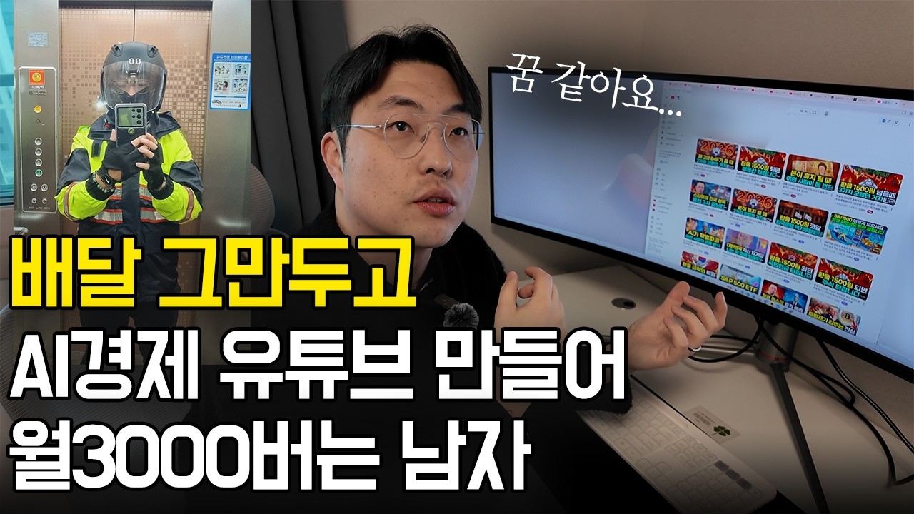 '프로그램까지 다 드릴게요' 요즘 해외 경제 유튜브 채널 만들어 월 3000씩 버는 방법