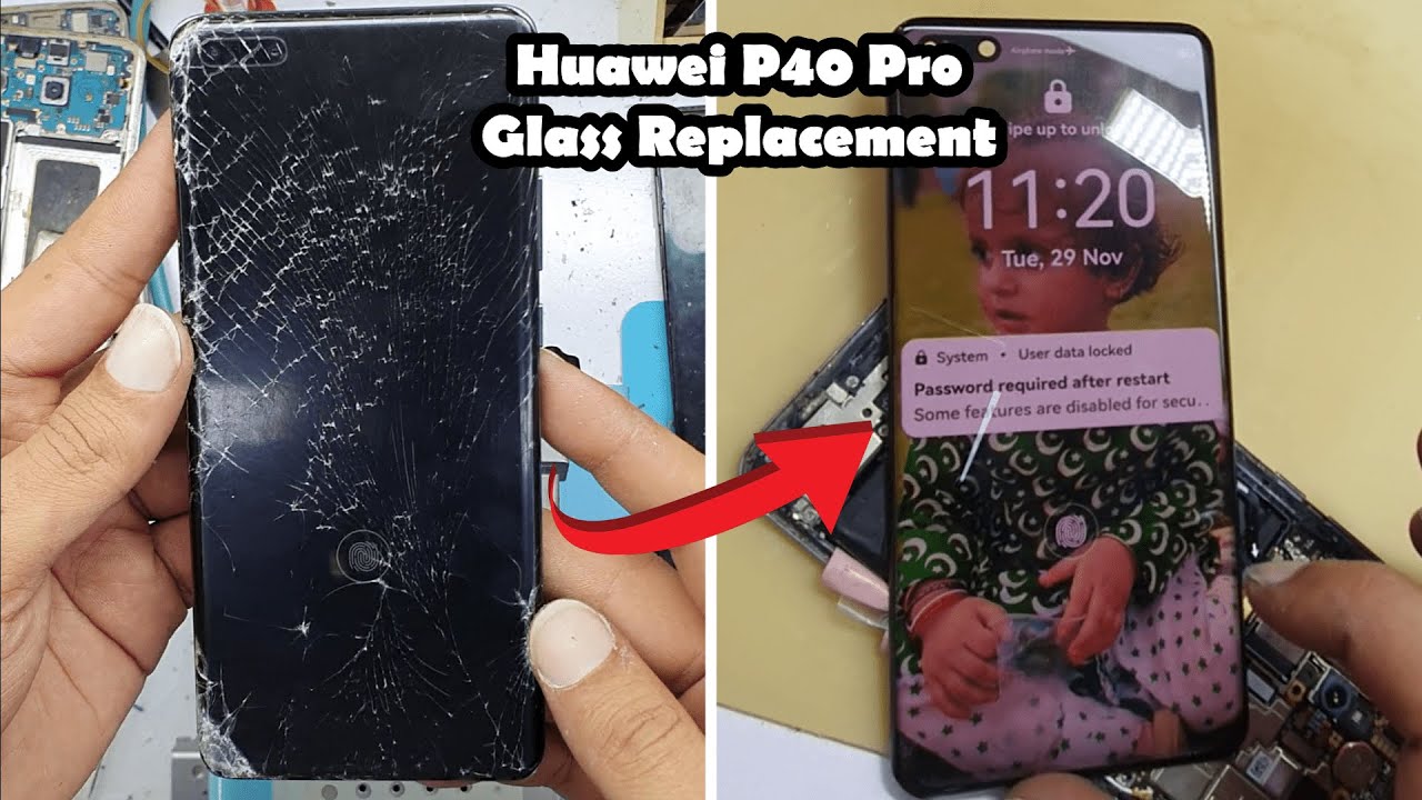 Huawei P40 Pro Glass Replacement | Jalil Mobiles