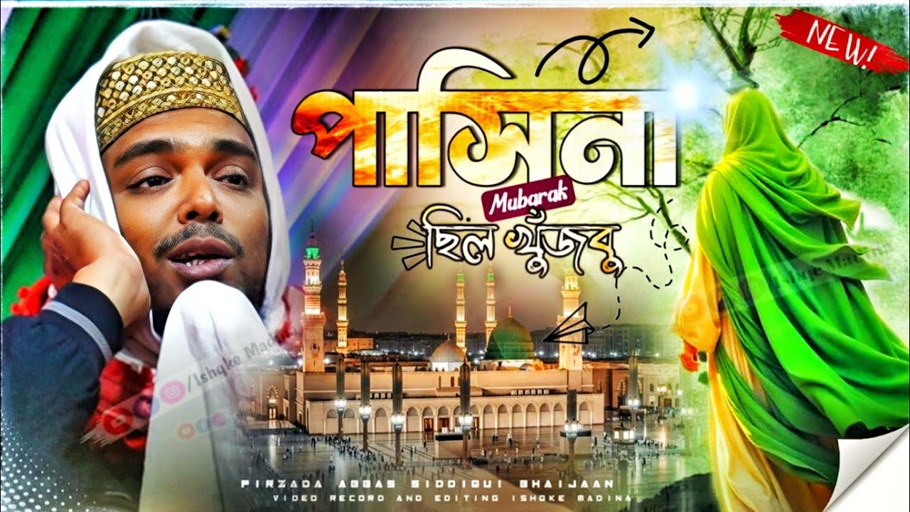 Abbas Siddiqui waz | পাসিনা মোবারক ছিল খুশবু | পীরজাদা আব্বাস সিদ্দিকী ভাইজানের ওয়াজ | Ishq Madina