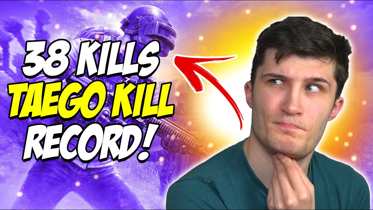 PUBG Console 38 KILLS 1vSquads Taego KILL RECORD!