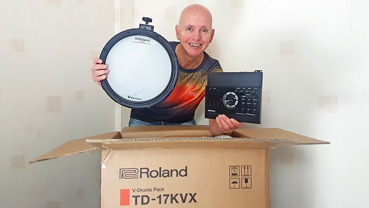 Roland TD 17 KVX  Electric Drum Kit - Unboxing & Assembling
