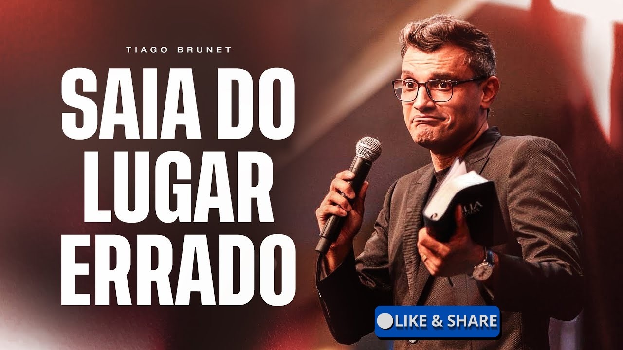 SAIA DO LUGAR ERRADO E VIVA SUA VIRADA DE DESTINO | TIAGO BRUNET