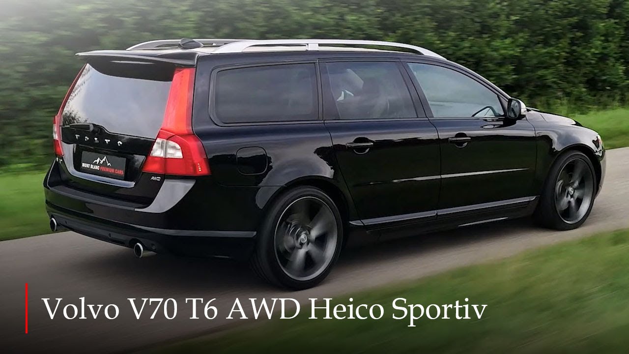 Volvo V70 T6 AWD Heico Sportiv 2010 Youngtimer Rijtest | Exclusive Swiss Cars