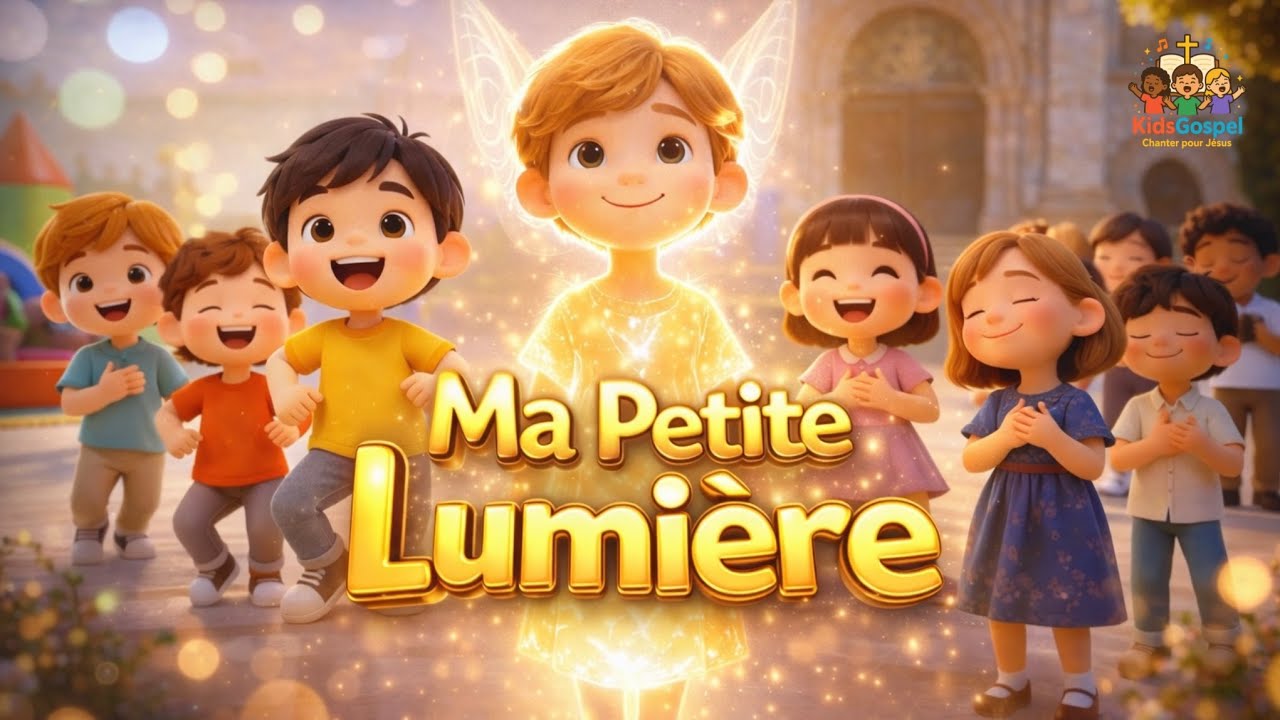 🎶Chant pour enfants - Ma petite lumière musique gospel enfants | Chants de joie