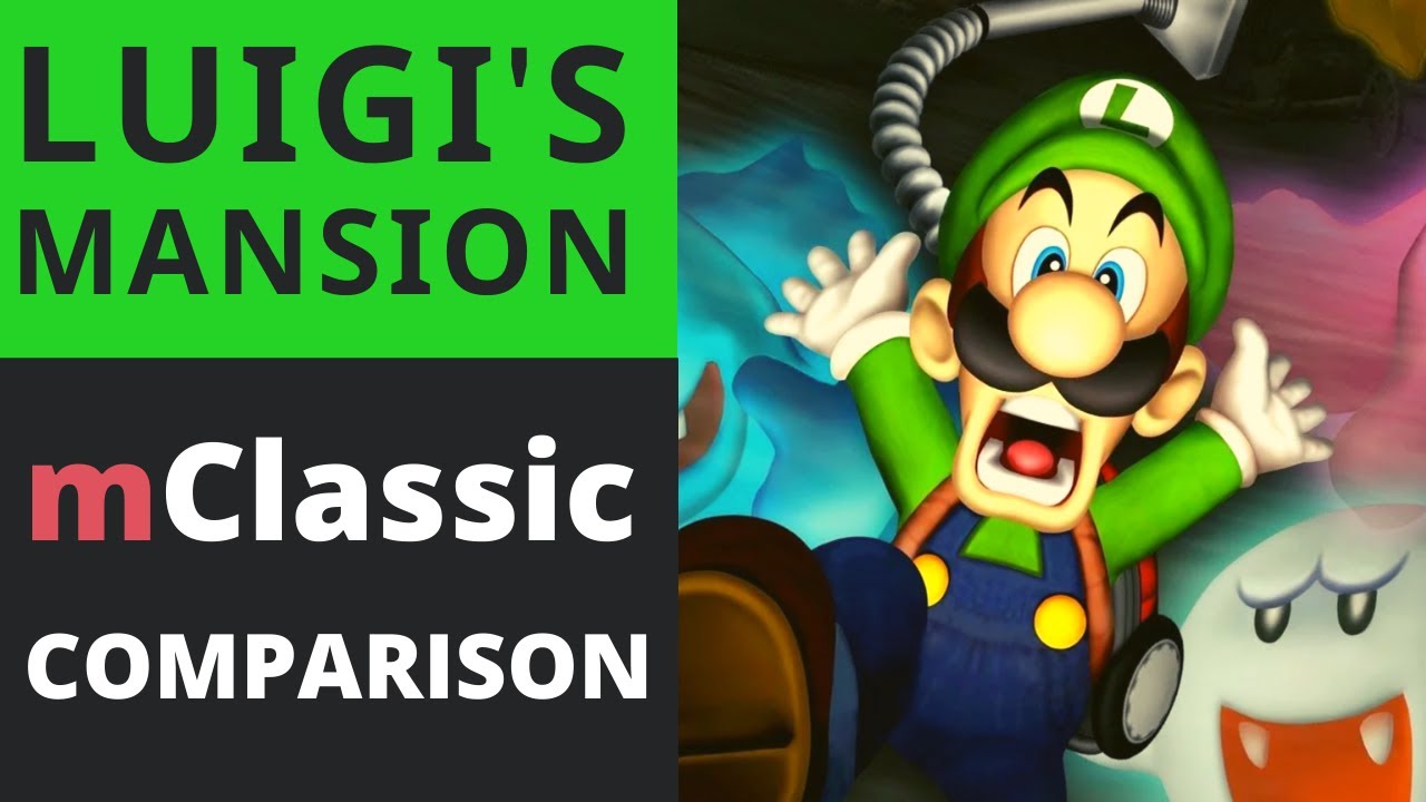 Luigi's Mansion | GameCube mClassic Comparison