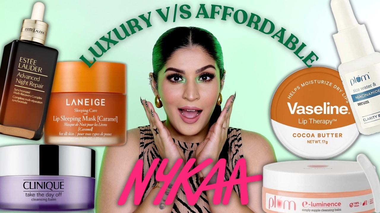 Luxury v/s Affordable Nykaa Skincare Bestsellers | Mini Reviews | Shreya Jain