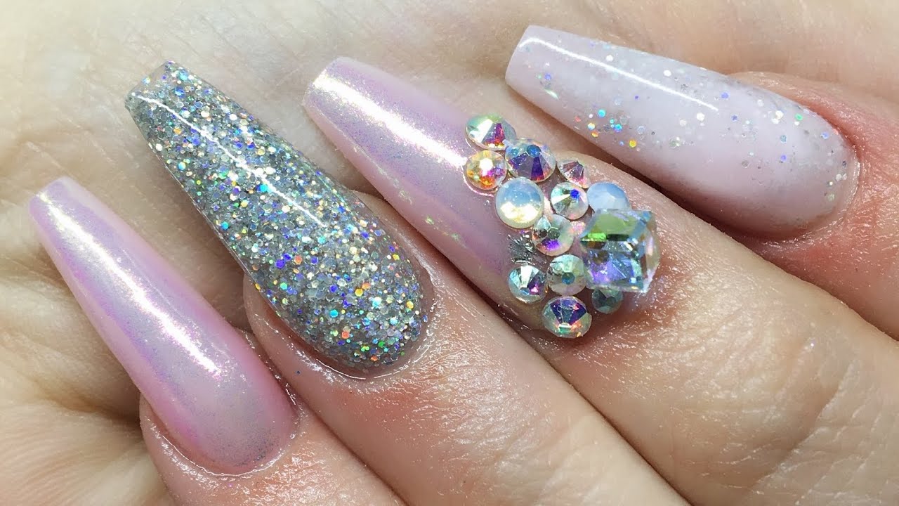 Acrylic Nails | Fairy Magic | Glow In The Dark | Redesign