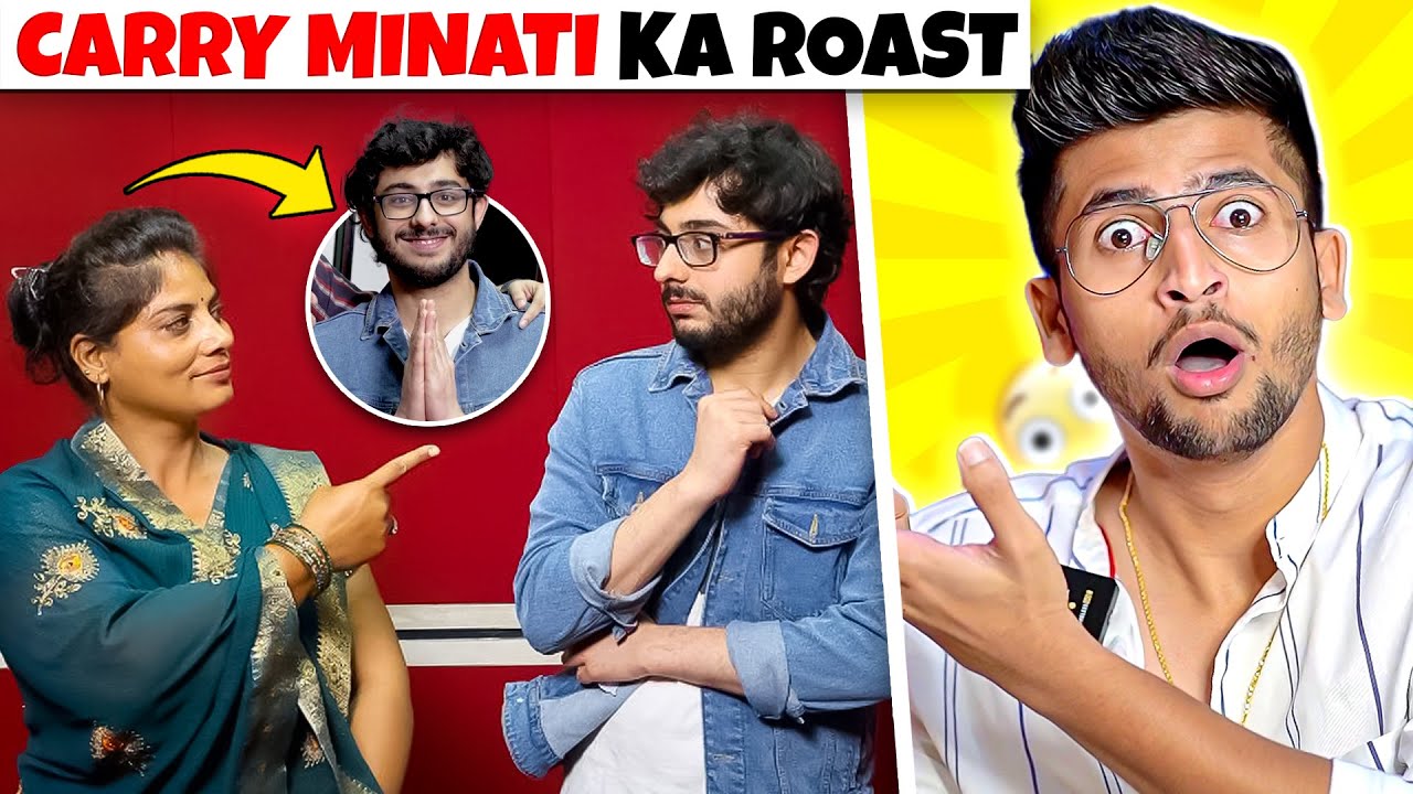 LAPPU SA SACHIN WALI AUNTY NE CARRYMINATI KO YE KYA BOLDIYA !! RAJAT PAWAR