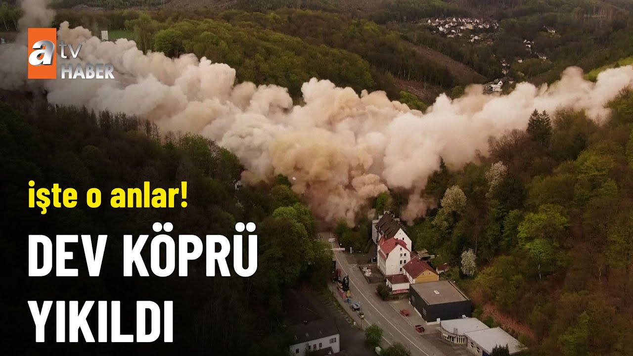 Yıkım anı görsel şova dönüştü! - atv  Haber 10 Mayıs 2023
