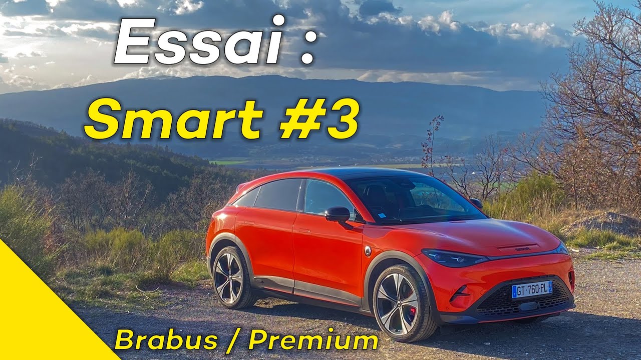 Essai Smart #3 Brabus 4WD 428 ch et Premium propulsion 313 ch