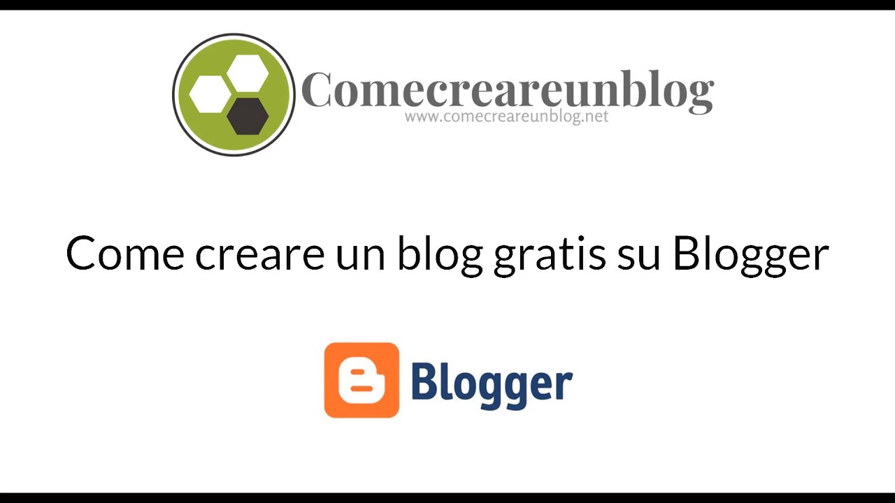 Come Creare un blog su Blogger in 5 minuti