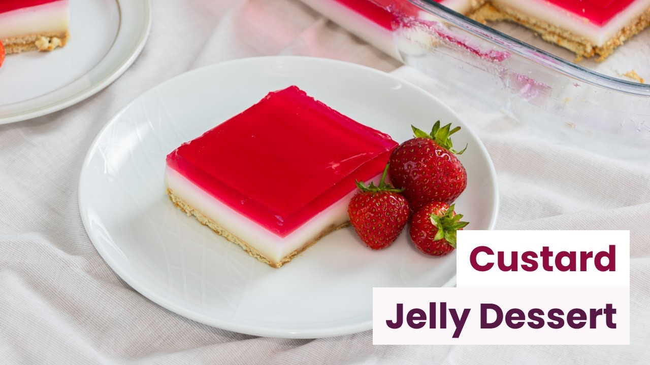 Mom's Custard and Jelly Dessert