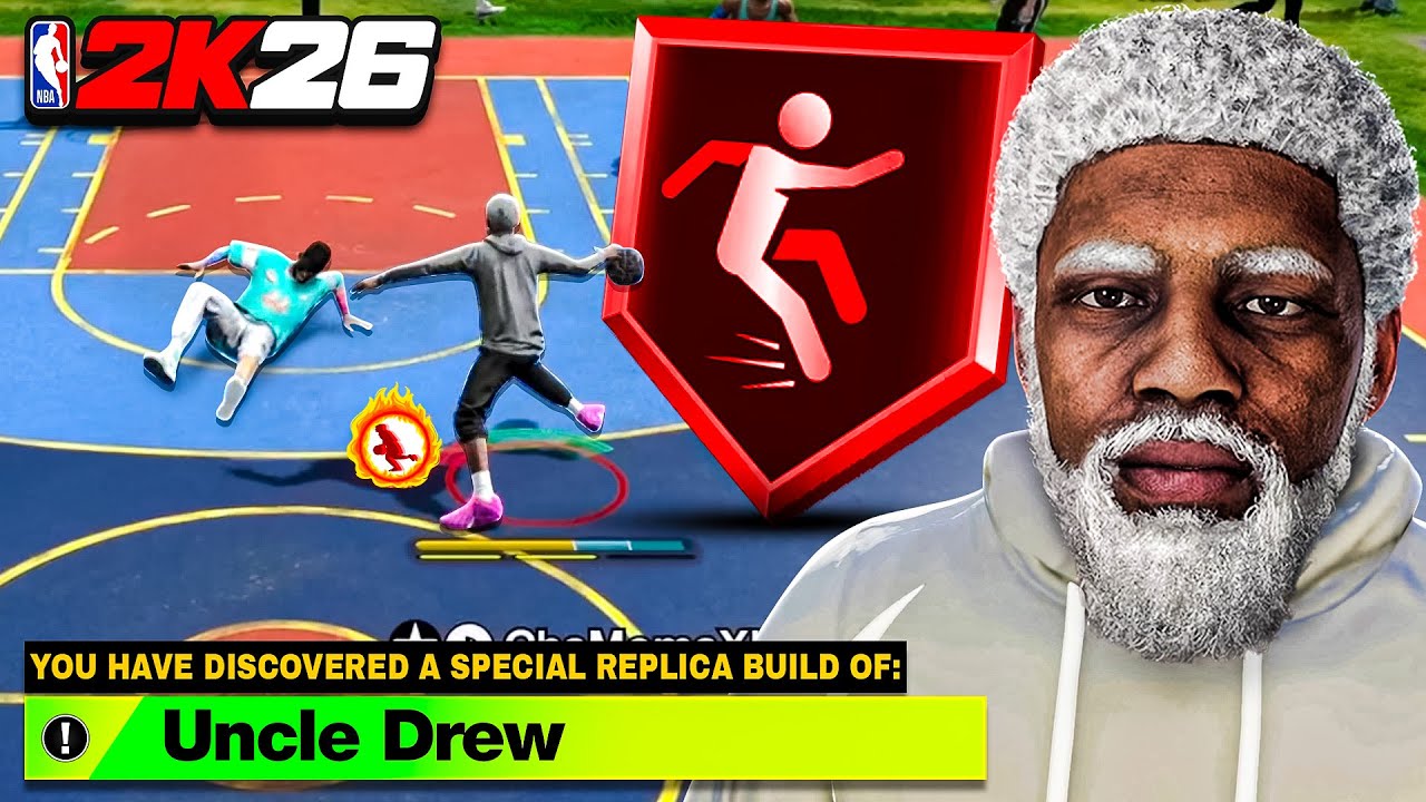 Кайри Ирвинг «Дядя Дрю» — настоящий хулиган в NBA 2K26! Броски и броски с желеобразным эффектом