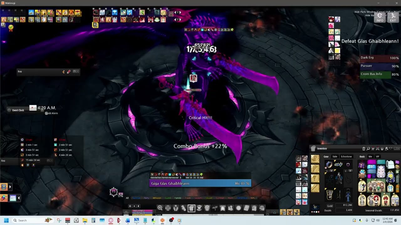 Crom Normal Ninja sub 20min solo clear