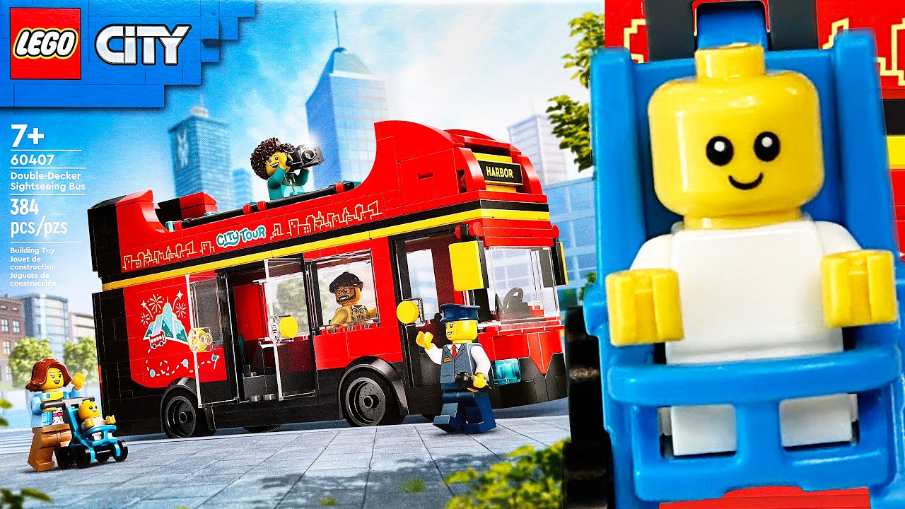 LEGO City Double Decker Sightseeing Bus 60407 | BUILD