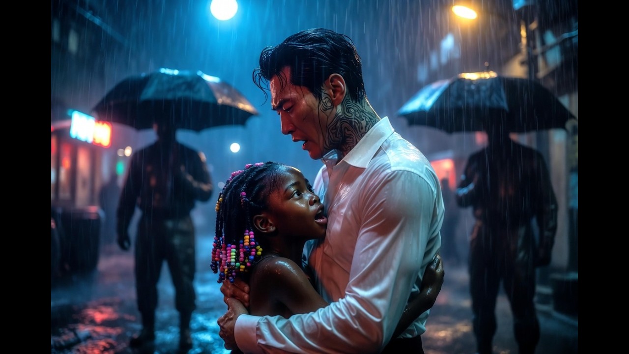 A Black Little Girl Hugged the Korean Mafia Boss and Whispered, “Are You Okay?” — What Happened Next