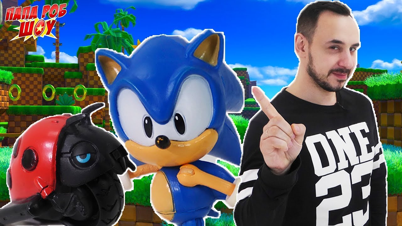 Папа РОБ снова играет в SONIC RUNNERS! Часть 2! 13+