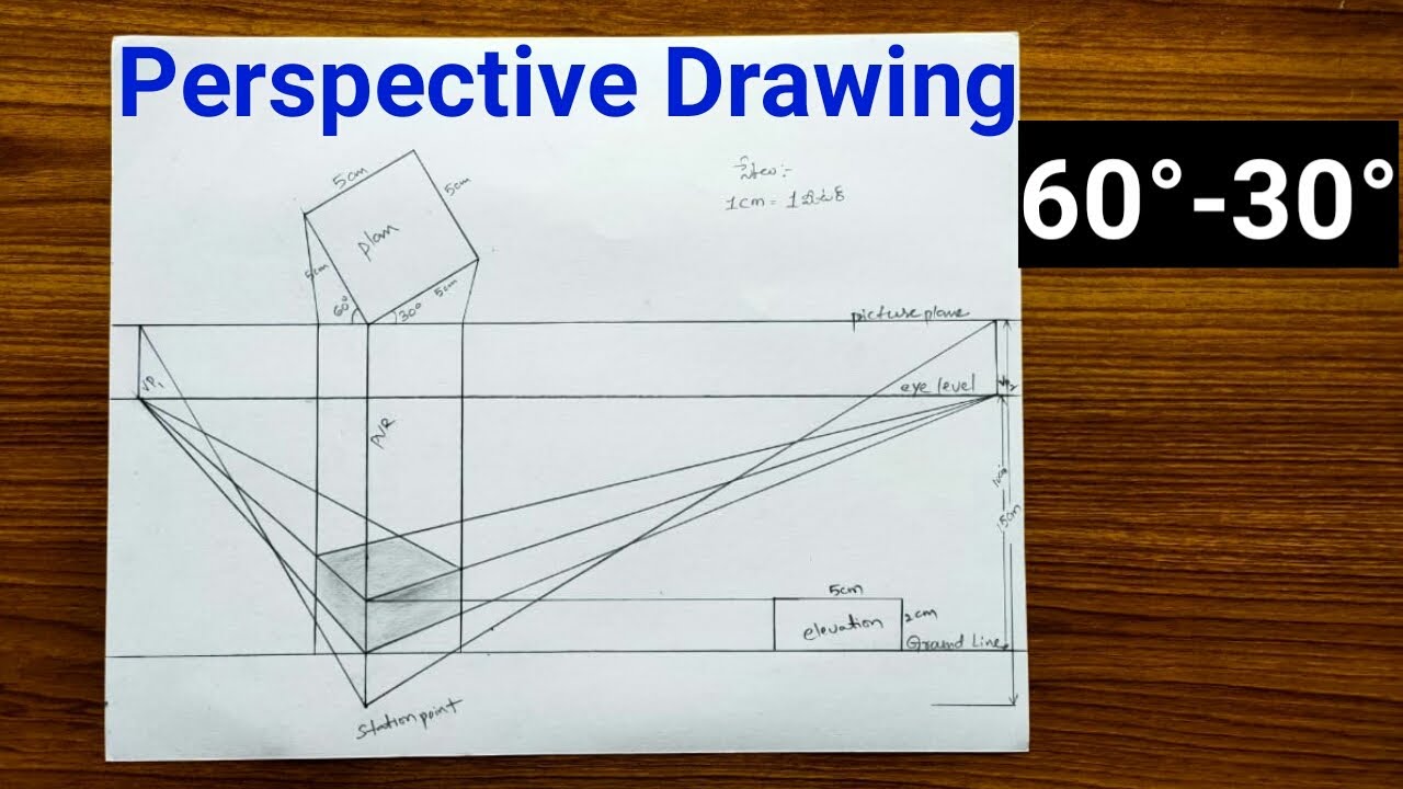 2 Point Perspective Drawing | Higher Grade Drawing | Technical Certificate Course | TCC |