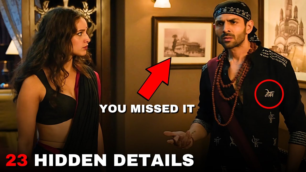 I Found 22 Hidden Details in BHOOL BHULAIYAA 3