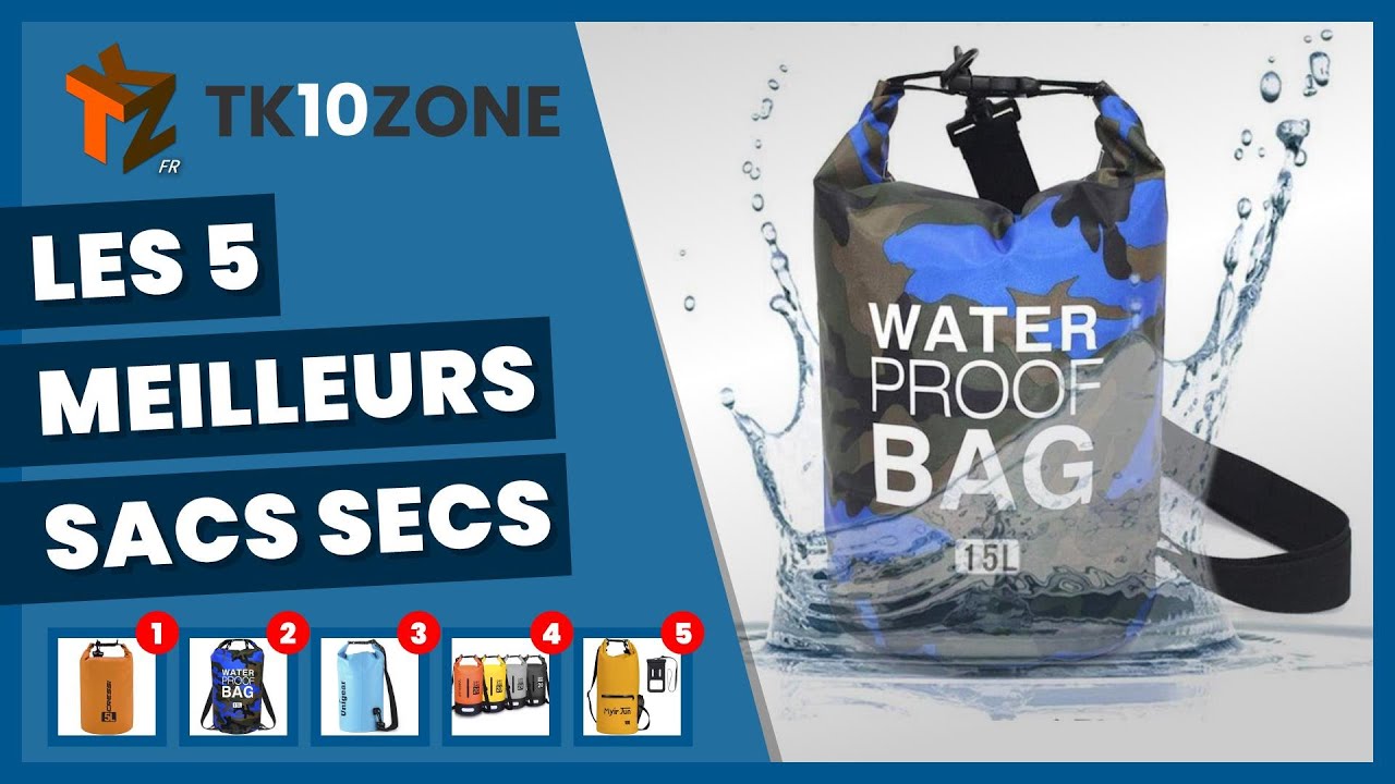 Les 5 meilleurs sacs étanches et imperméables