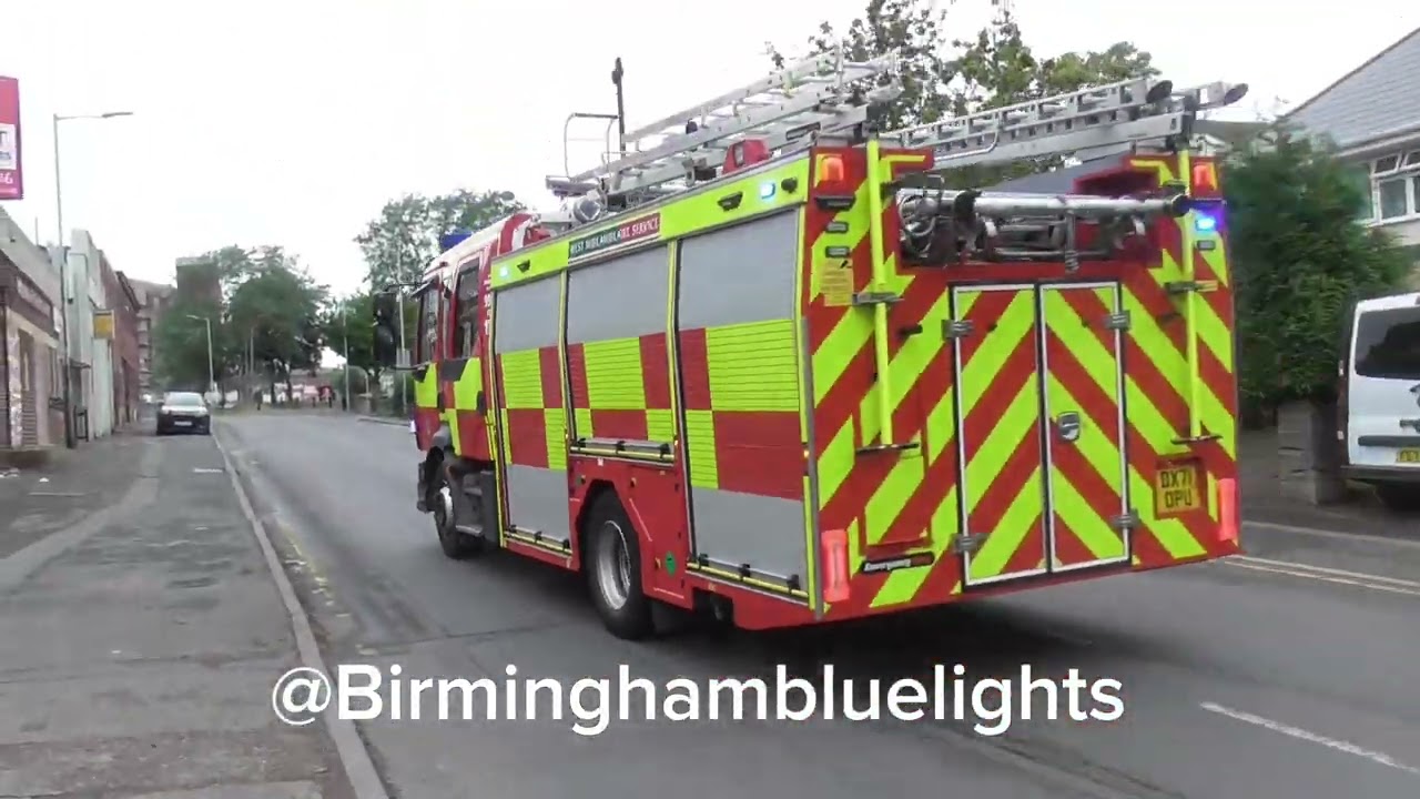 Incident in Wolverhampton with **11 pumps attended** (I didn’t get all)