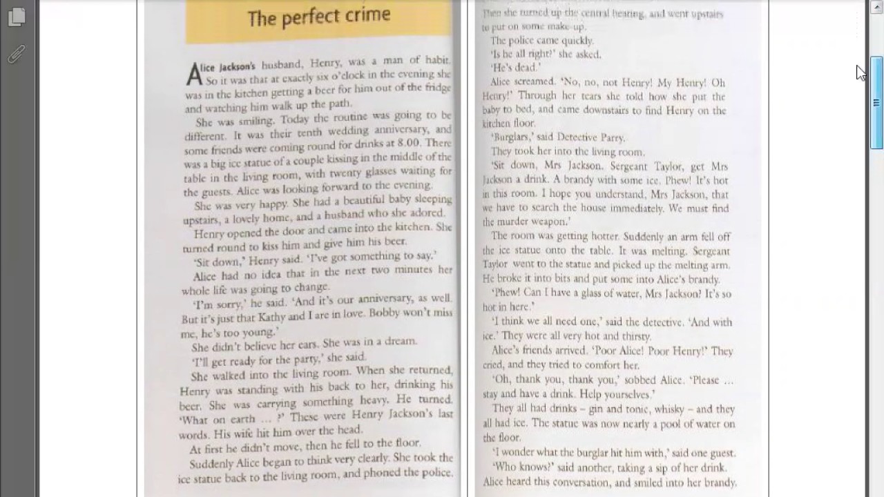 The Perfect Crime