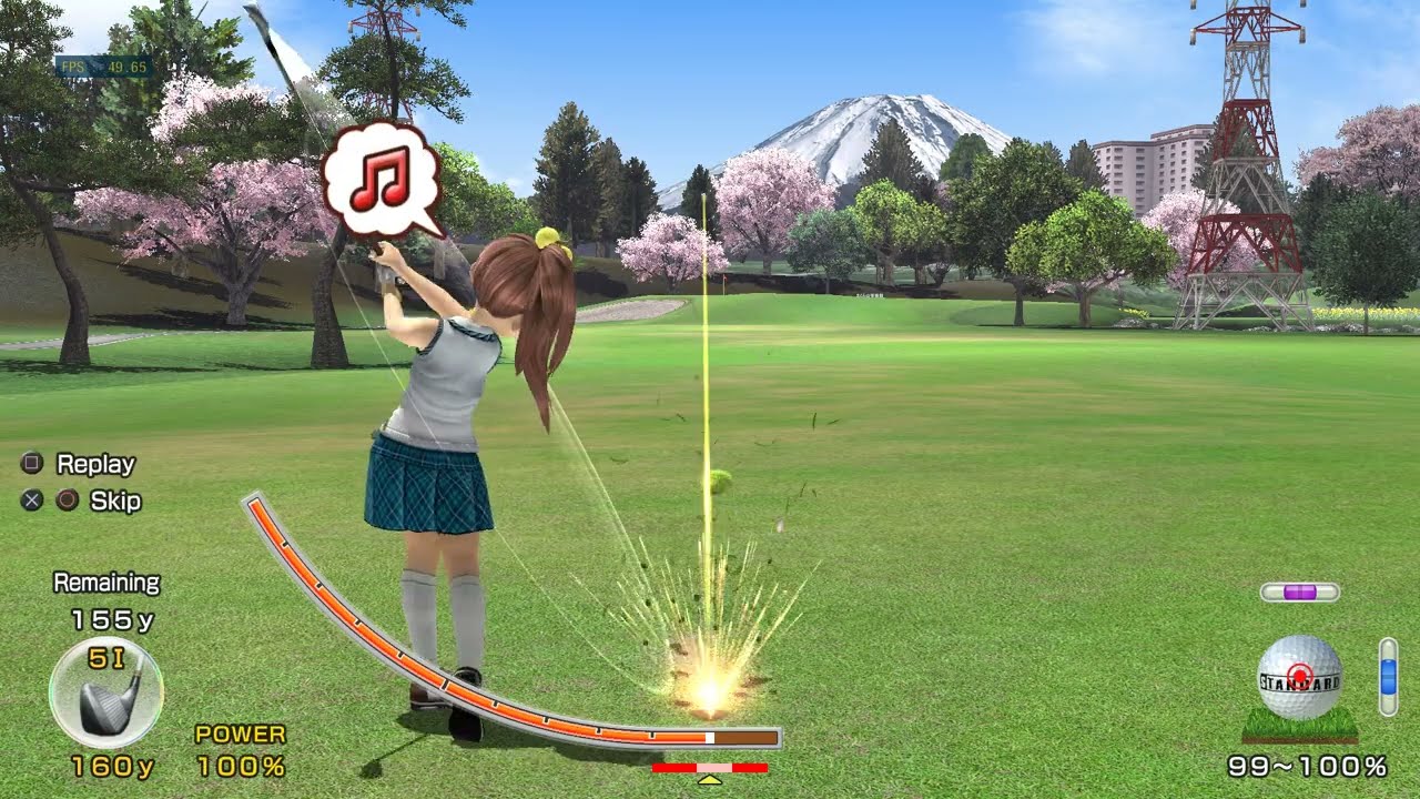 Hot Shots Golf: World Invitational PS3 (2013) gameplay RPCS3 emulator