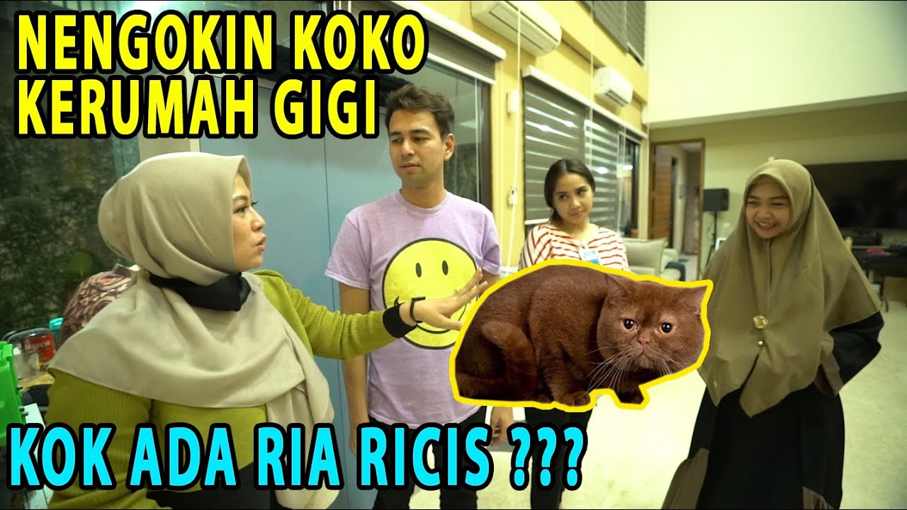 NENGOKIN KOKO KERUMAH NAGITA, KOK ADA RIA RICIS ?