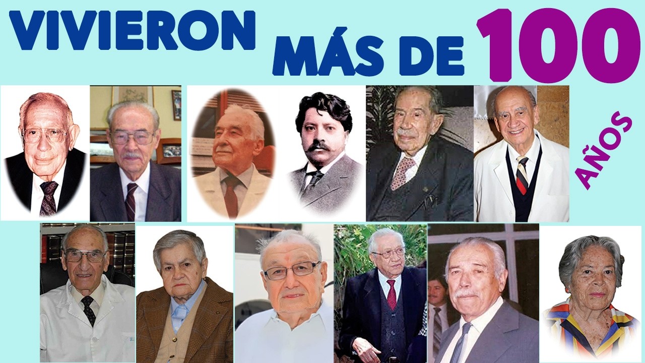 Médicos mexicanos que han vivido más de 100 años