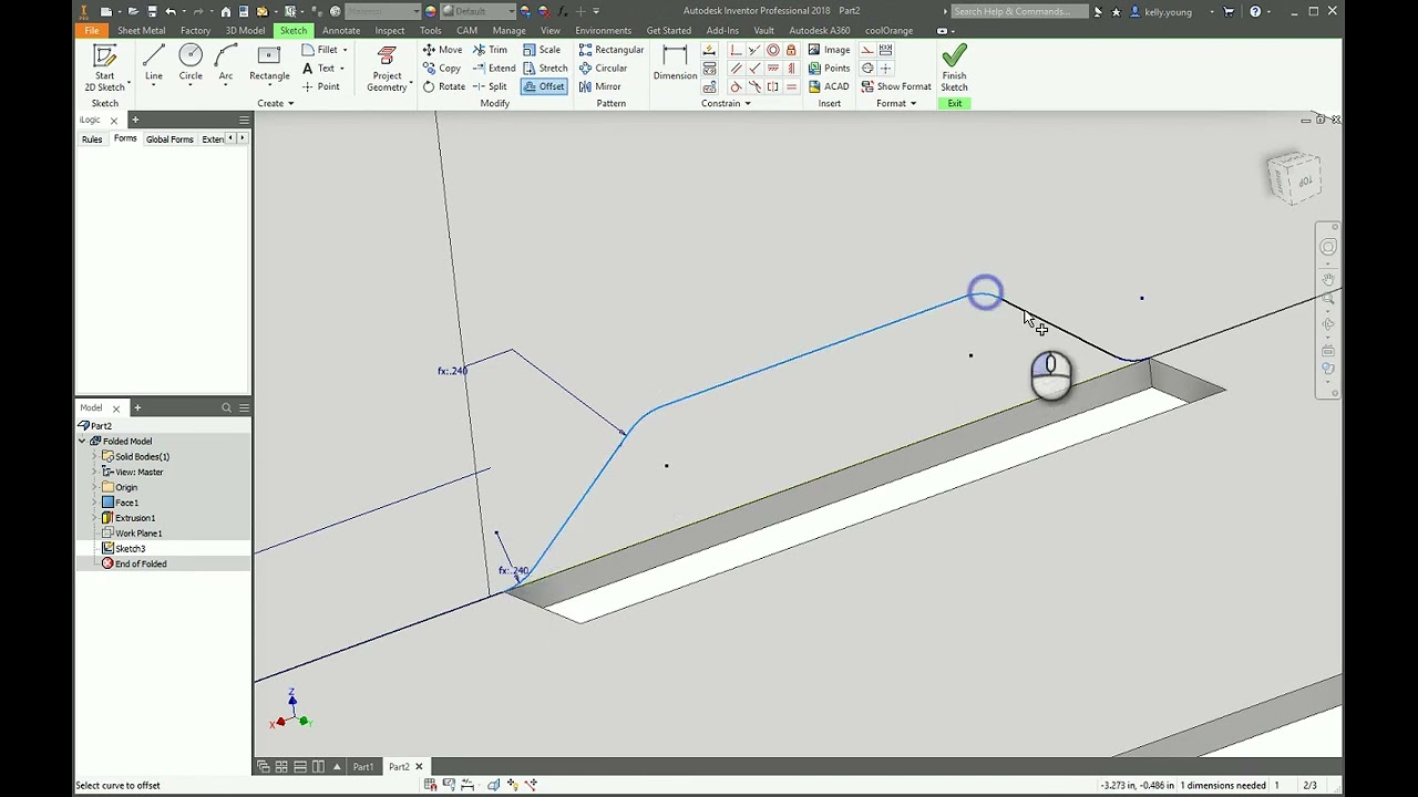 Creating & Authoring iFeature For Sheet Metal Punch Tool