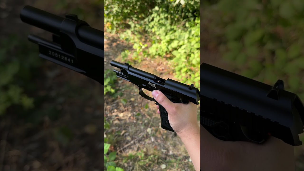This sound is so satisfied.Crosman PFAM9B Air Pistol BB Gun