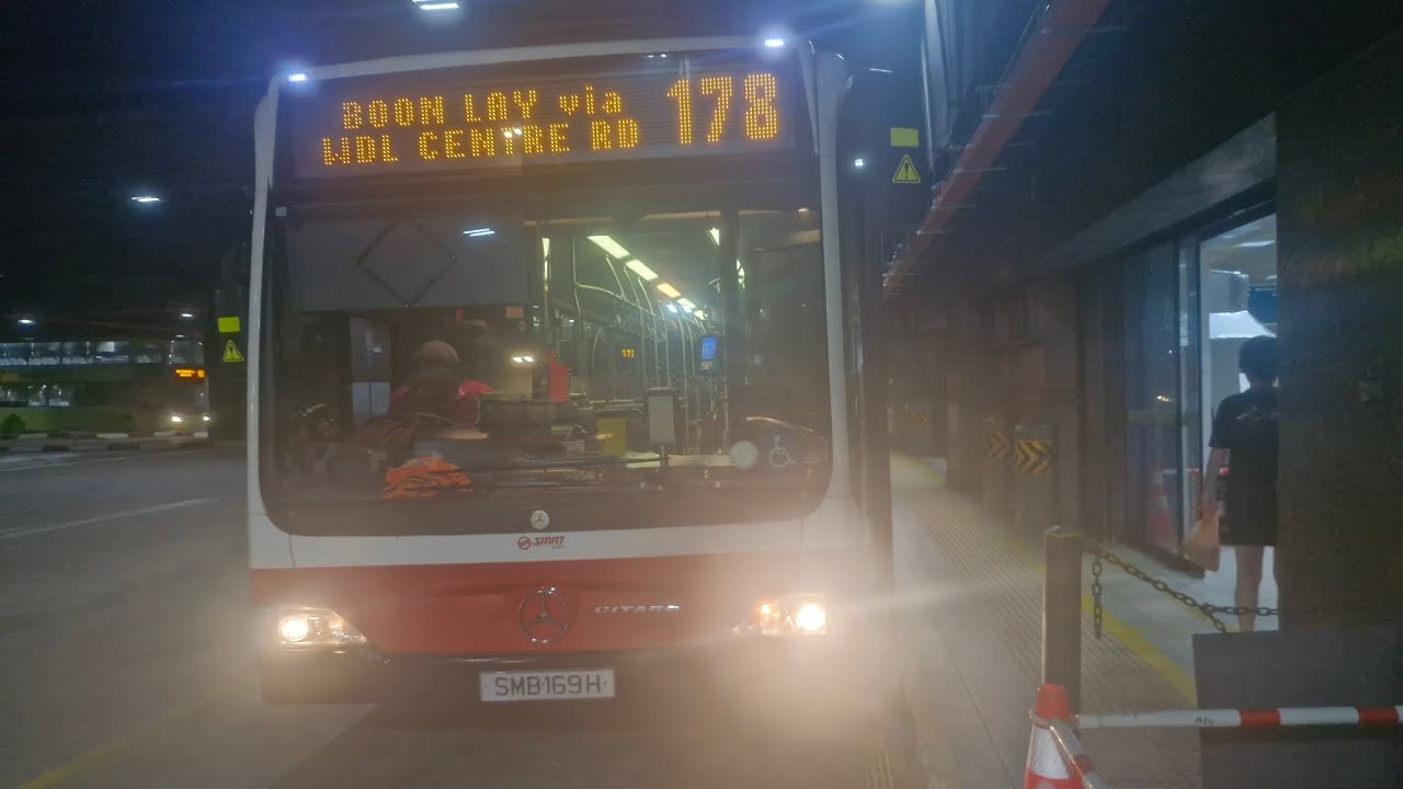 SMRT Bus Service 178 Mercedes Benz Citaro SMB169H