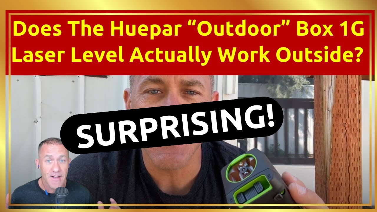 Can You Use The Huepar Box 1G Laser Level Outside | Watch Before You Buy!