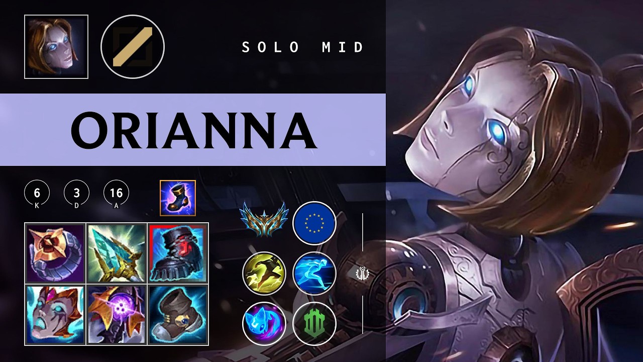 Orianna Mid vs LeBlanc - EUW Challenger Patch 26.05