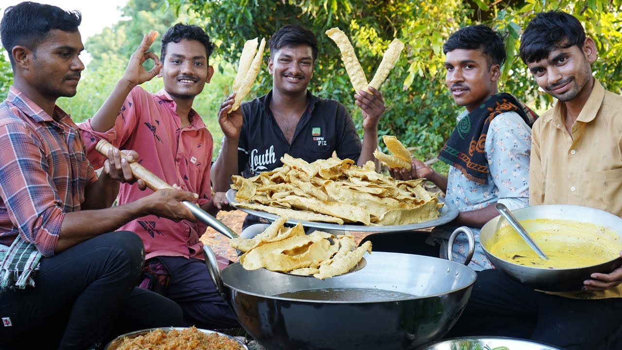 FAFDA | Gujarati Fafda Recipe | Village Style Fafda Recipe | Village Rasoi