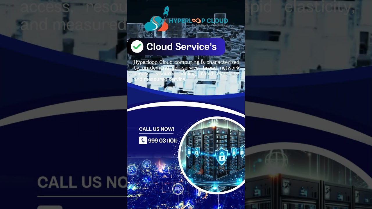 Hyperloop Cloud Datacenter  #hyperloopcloud #cloudservices #datastorage #tallyoncloud