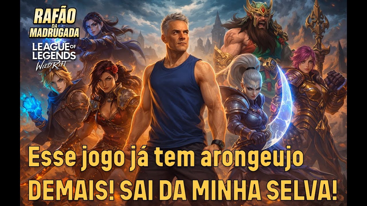 Rafão da madrugada - Ranked com os Jerry