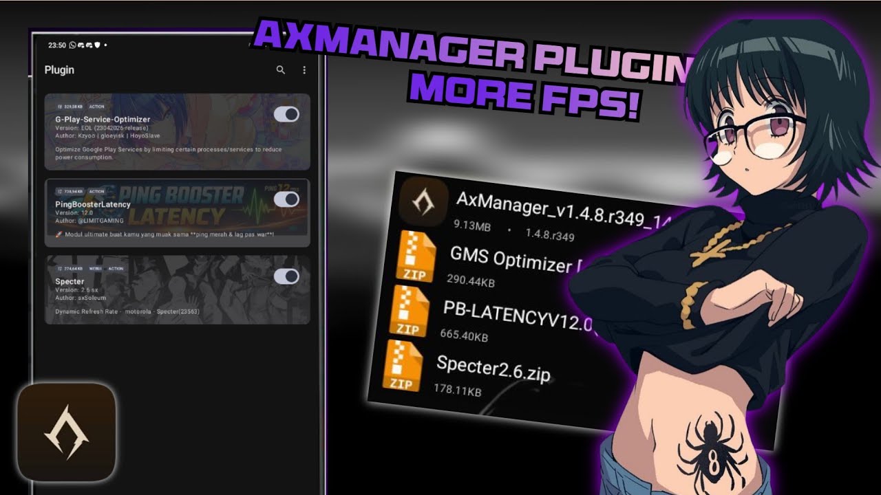 PLUG-INS DE OTIMIZA&Ccedil;&Atilde;O AXMANAGER! MELHORE O DESEMPENHO DO SEU CELULAR | AXMANAGER PLUG-INS