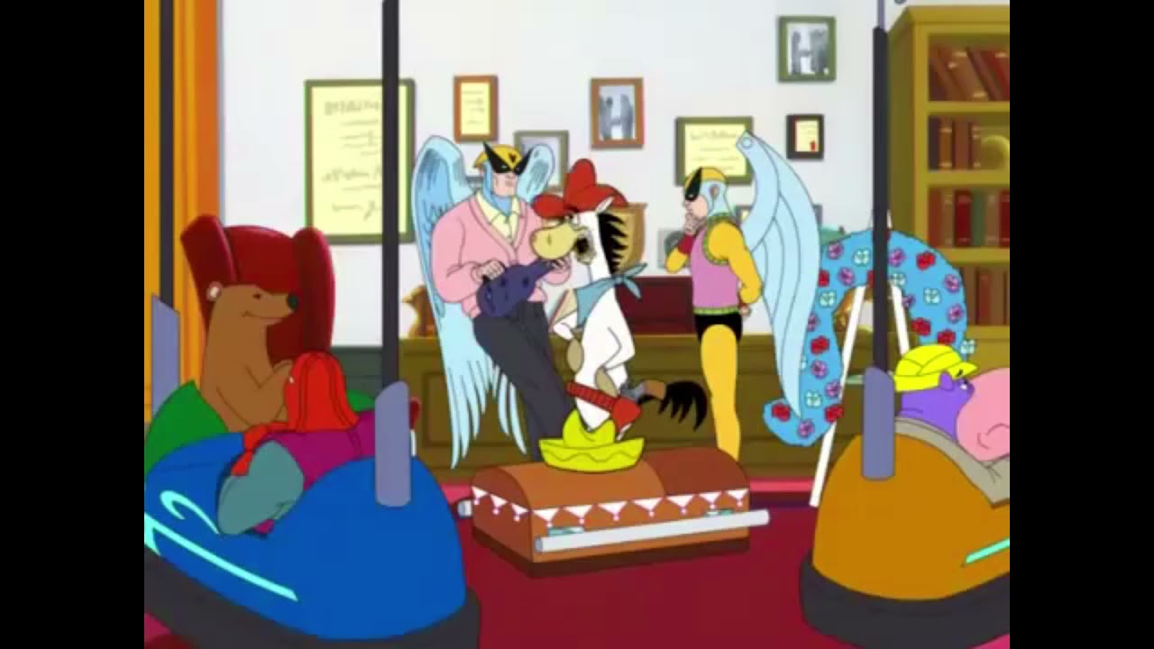 Harvey Birdman Attorney at Law but Context only makes this show more chaotic Part 1