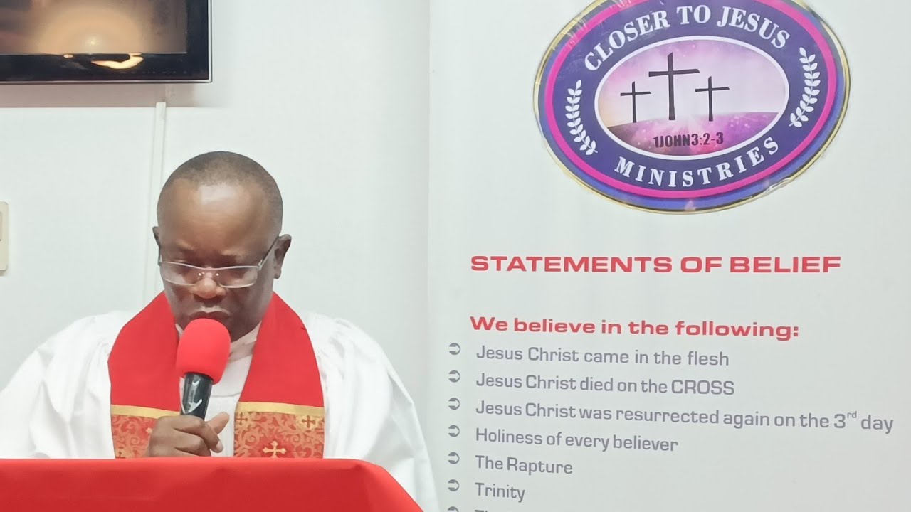 Closer to Jesus Ministries: Who do you say that I am? - Rev. Godson Jonathan is live