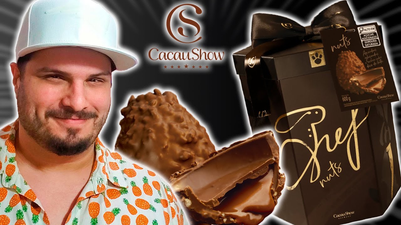TEMOS O MELHOR OVO DE PÁSCOA DESTA TEMPORADA - OVO CHEF NUTS da CACAU SHOW #páscoa