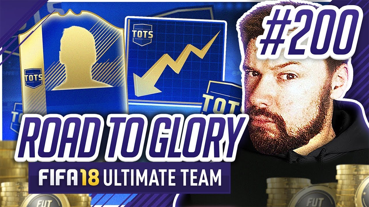 TOTS MARKET CRASH!! - #FIFA18 Road to Glory! #200 Ultimate Team