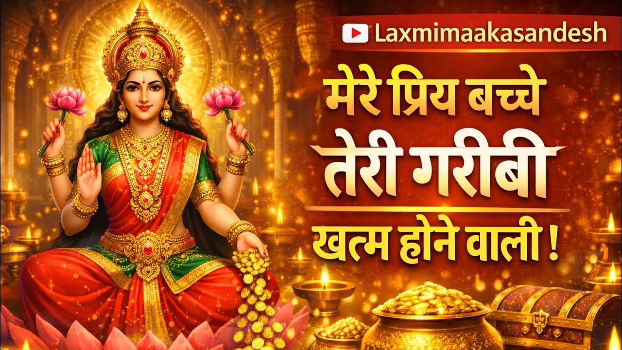 मेरे प्रिय बच्चे तेरी गरीबी खत्म होने वाली है बस ये संदेश को अनदेखा मत करना। 🙏🏻🥺 #maa #maalaxmi 