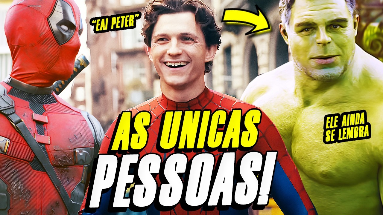 VOCÊ ENTENDEU ERRADO! ESSAS SÃO AS UNICAS PESSOAS QUE LEMBRAM QUE O PETER PARKER É O HOMEM ARANHA!