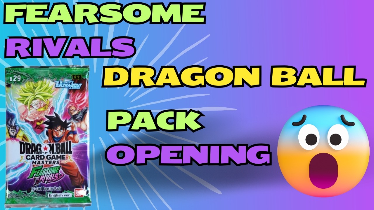 FINALLY ITS BACK! DRAGONBALL MASTERS PACK OPENING