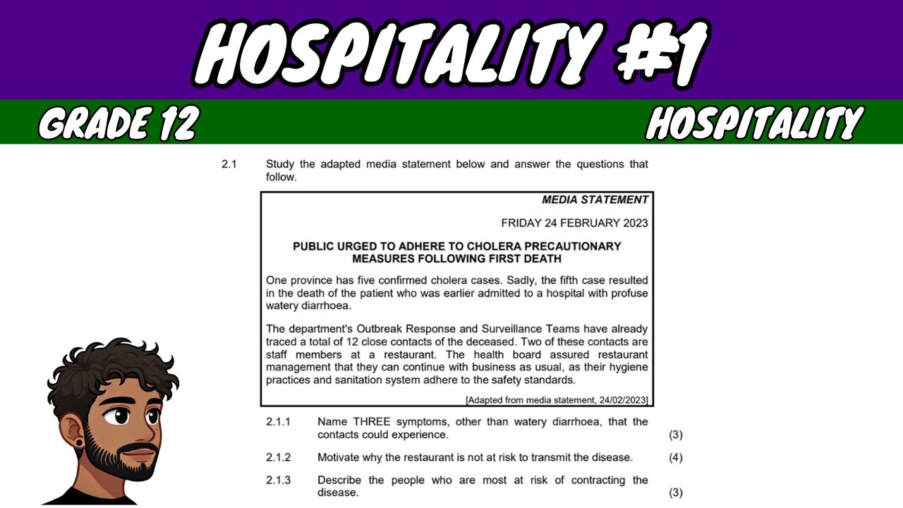 Hospitality #1 | Grade 12