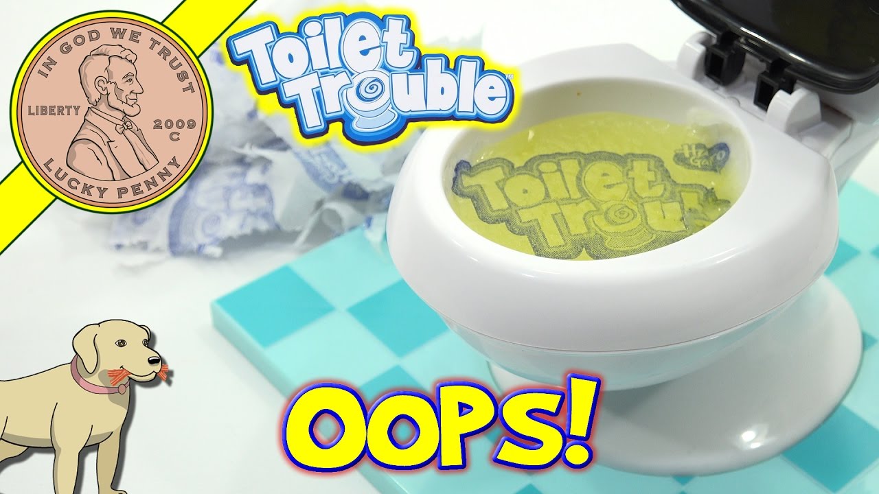 How To Play The Game Toilet Trouble Family Game - If It's Yellow Let It Mellow!