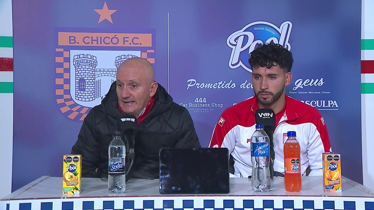 Rueda de prensa de Santa Fe tras su partido con Boyacá Chicó
