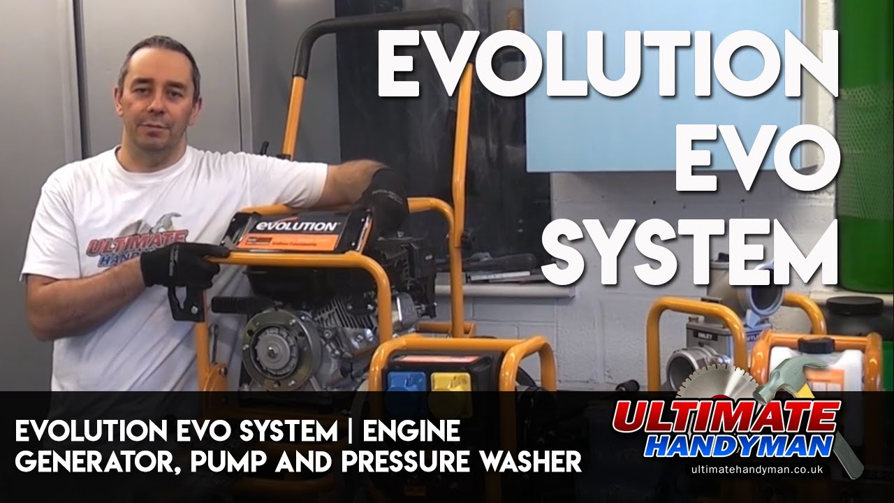 Evolution EVO system | Engine, generator, pump and pressure washer